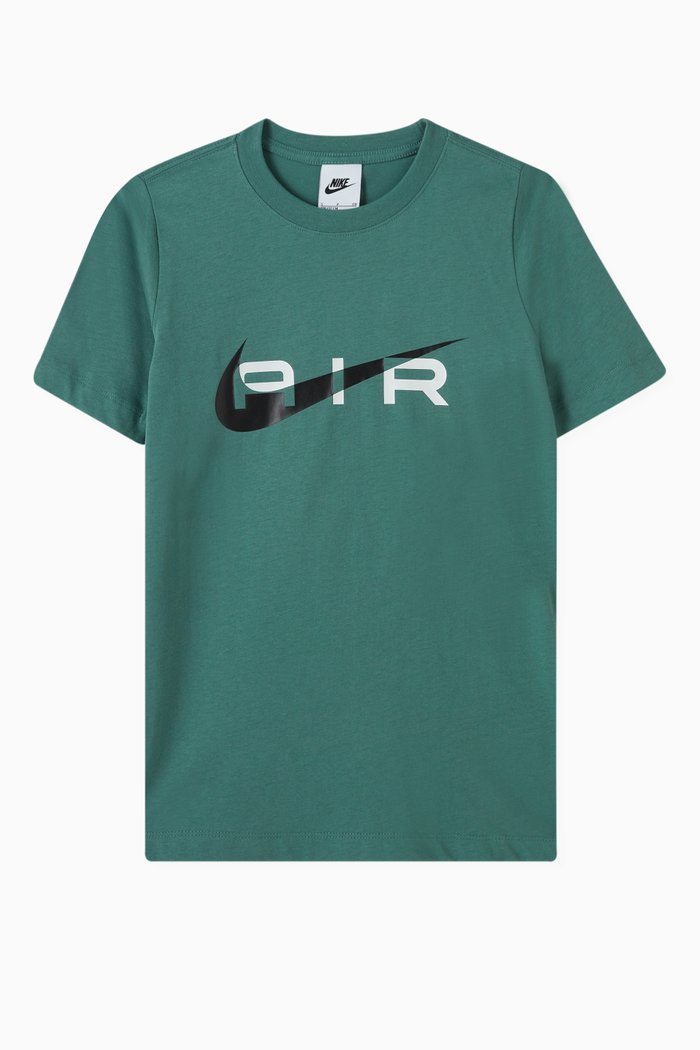 

Air Logo T-shirt in Cotton Jersey, Green