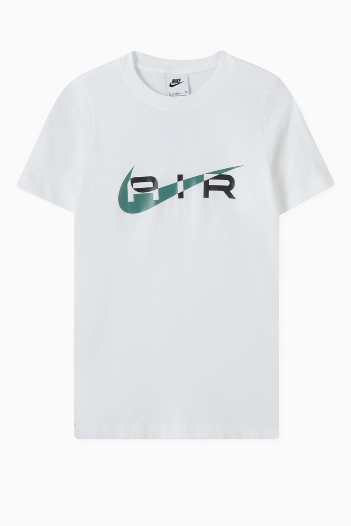 

Air Logo T-shirt in Cotton Jersey, White