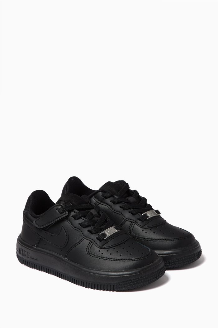 

Force 1 Low EasyOn Sneakers in Mixed-leather, Black