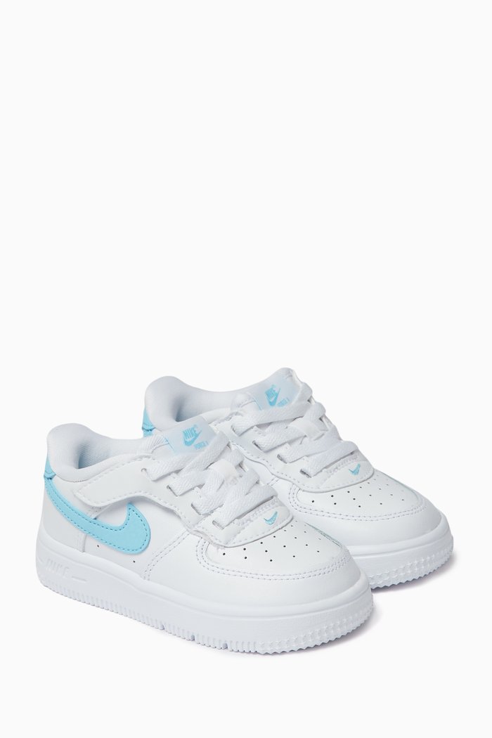 

Force 1 Low EasyOn Sneakers in Mixed-leather, White