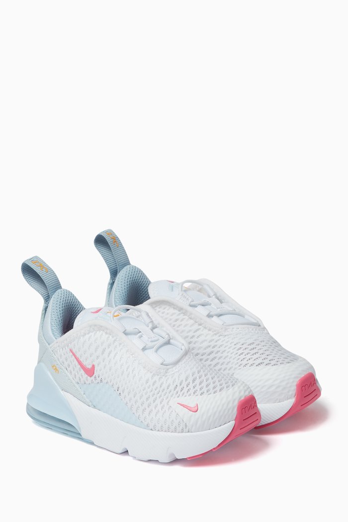 Air Max 270 Sneakers in Mesh, White