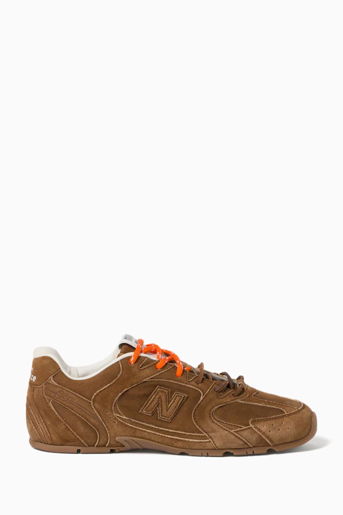 

x New Balance 530 SL Sneakers in Suede, Brown