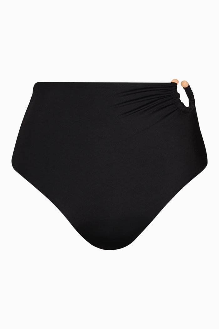 

Taita High-waisted Bikini Briefs in Lycra, Black