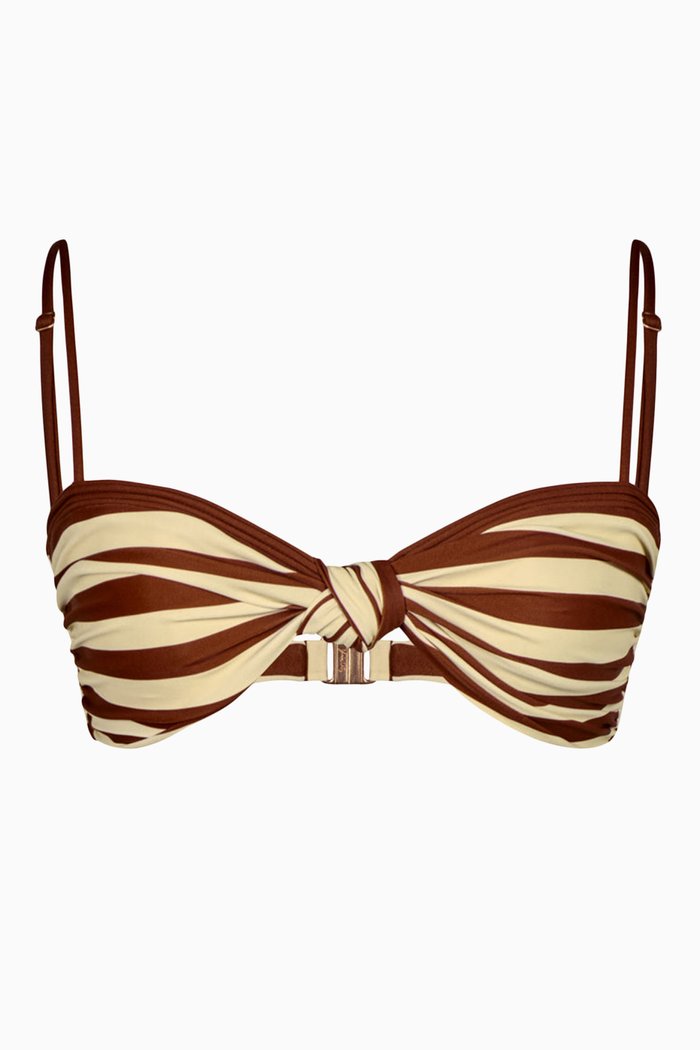 

Healing Tools Bikini Top in Lycra, Red
