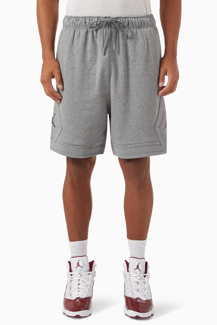 

Flight Shorts in Cotton Fleece, Grey