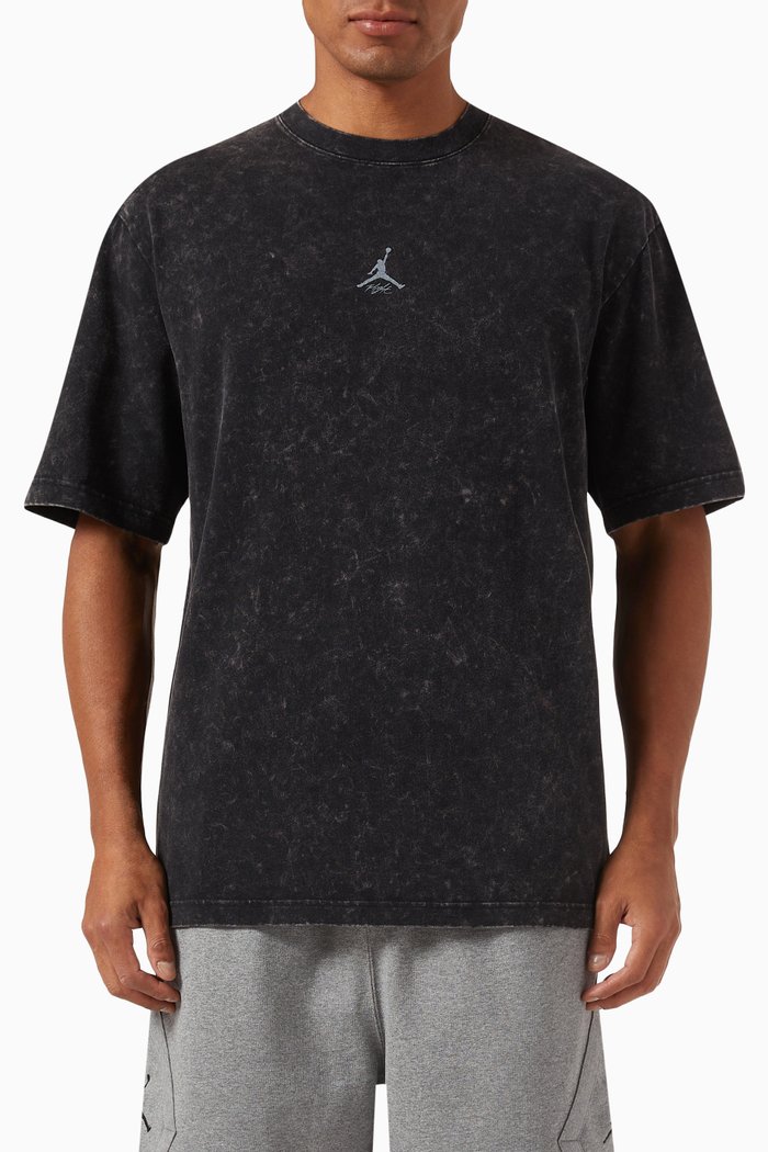 

Flight Essentials T-shirt in Cotton, Black