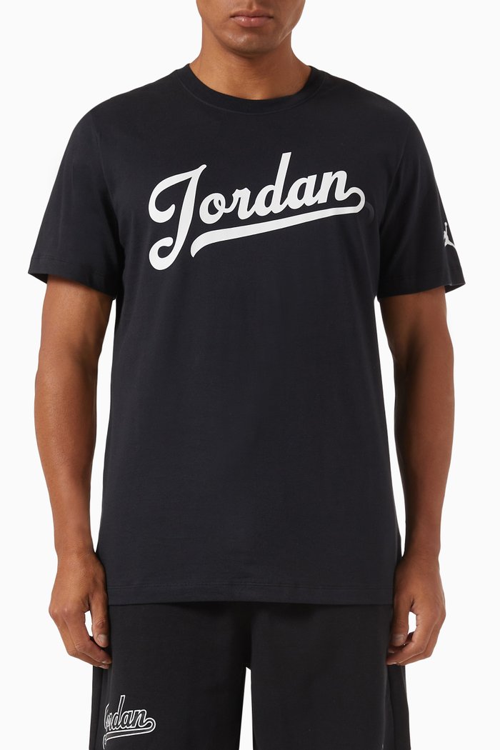 

Flight MVP T-shirt in Cotton, Black