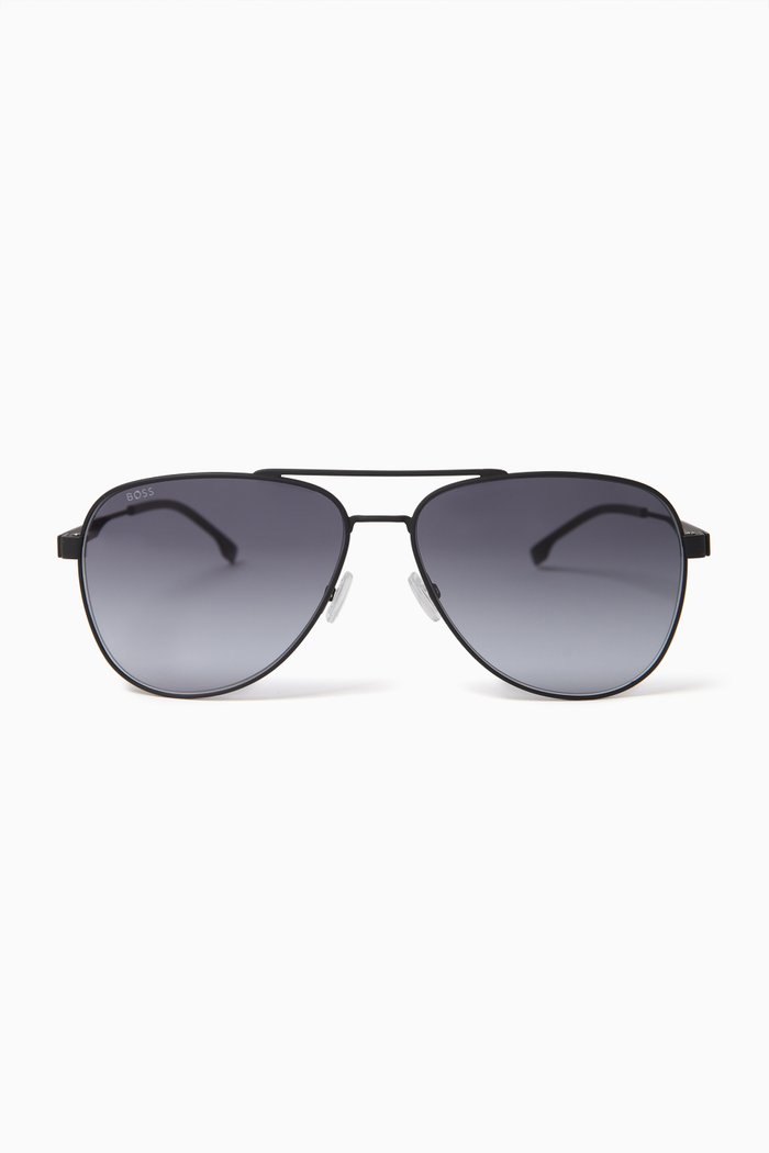 

Aviator Sunglasses, Black