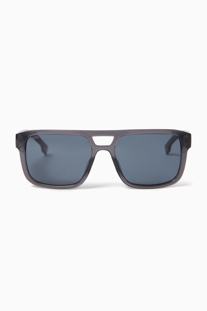 

Square Sunglasses in Acetate, Grey