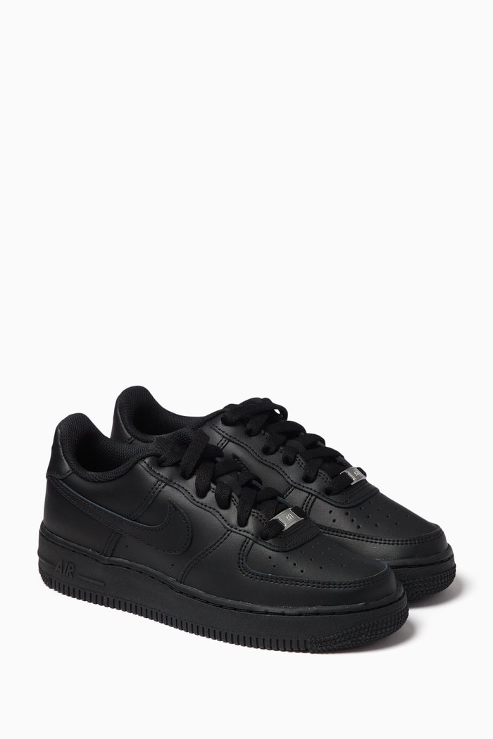 

Air Force 1 Sneakers in Leather, Black