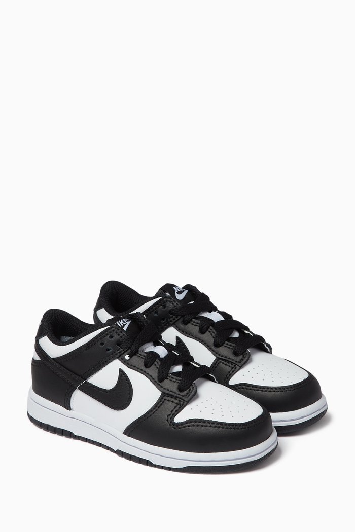 

Dunk Low Sneakers in Leather, White