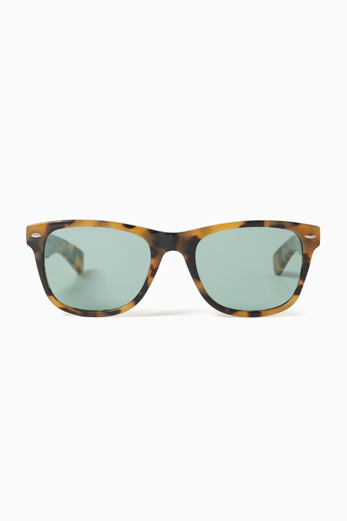 

Square Sunglasses in Acetate, Brown