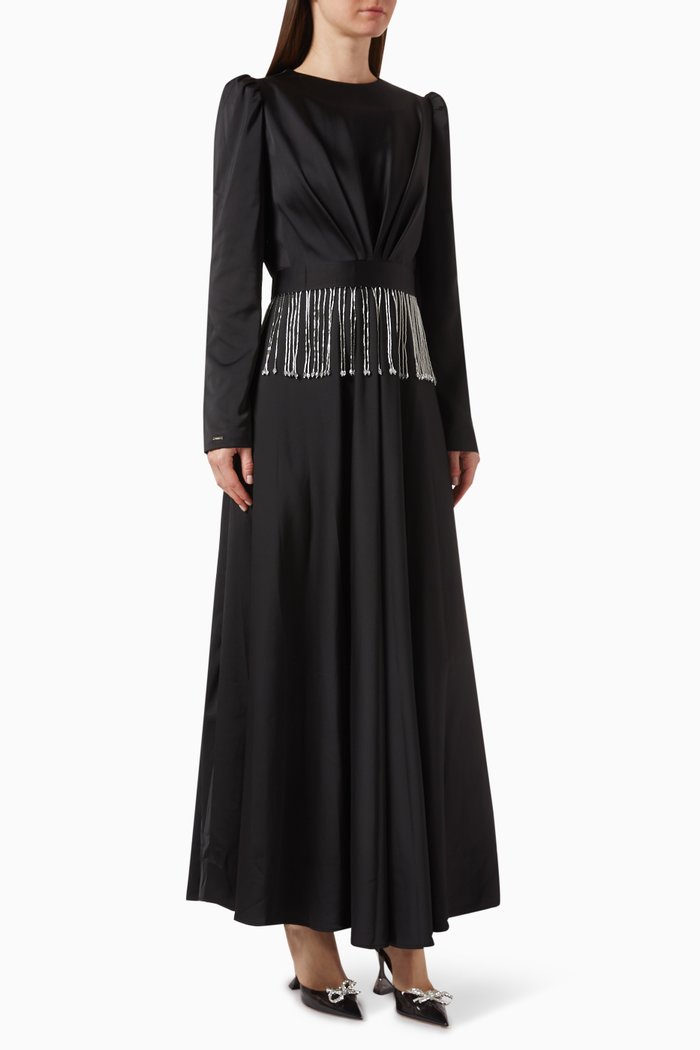 

Dior Maxi Dress in Crepe, Black