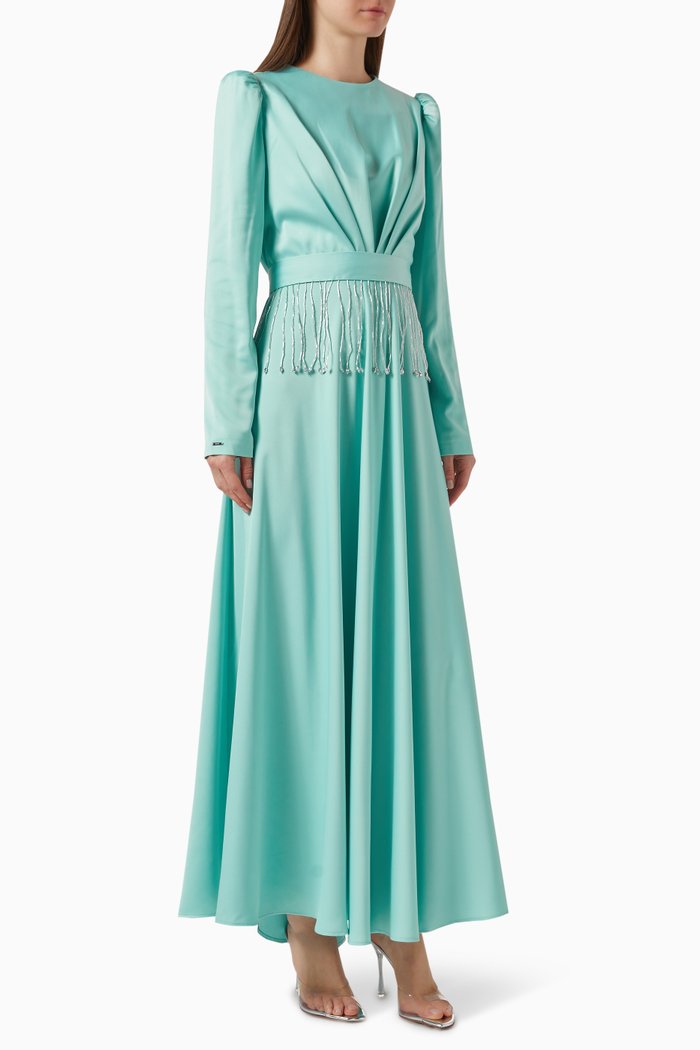 

Dior Maxi Dress in Crepe, Green