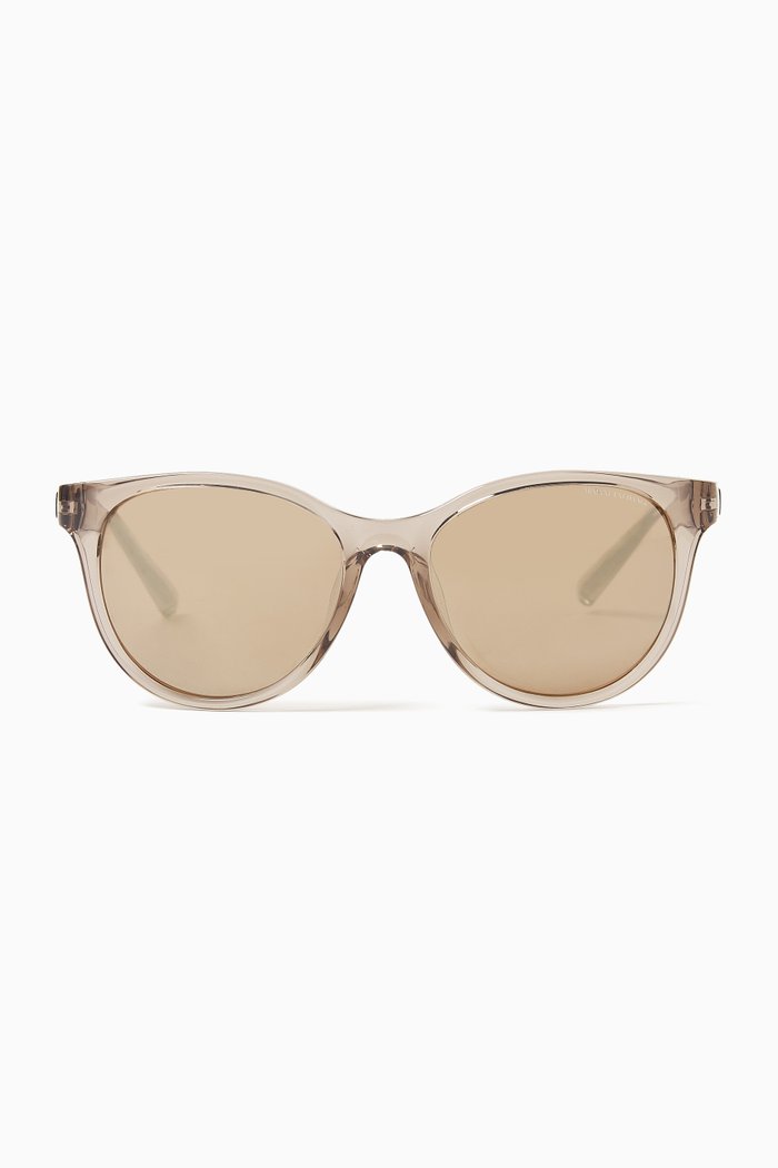 

Round Sunglasses in Acetate, Brown