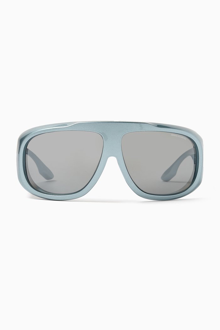 

Pilot Sunglasses in Acetate, Blue