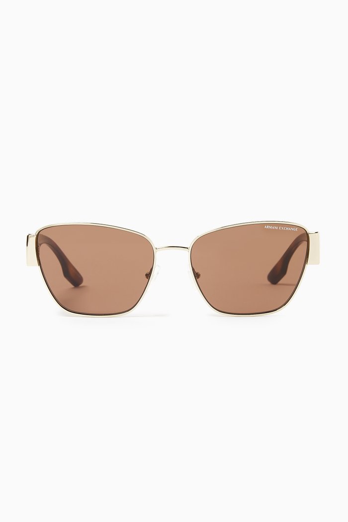 

Sunglasses in Metal, Gold