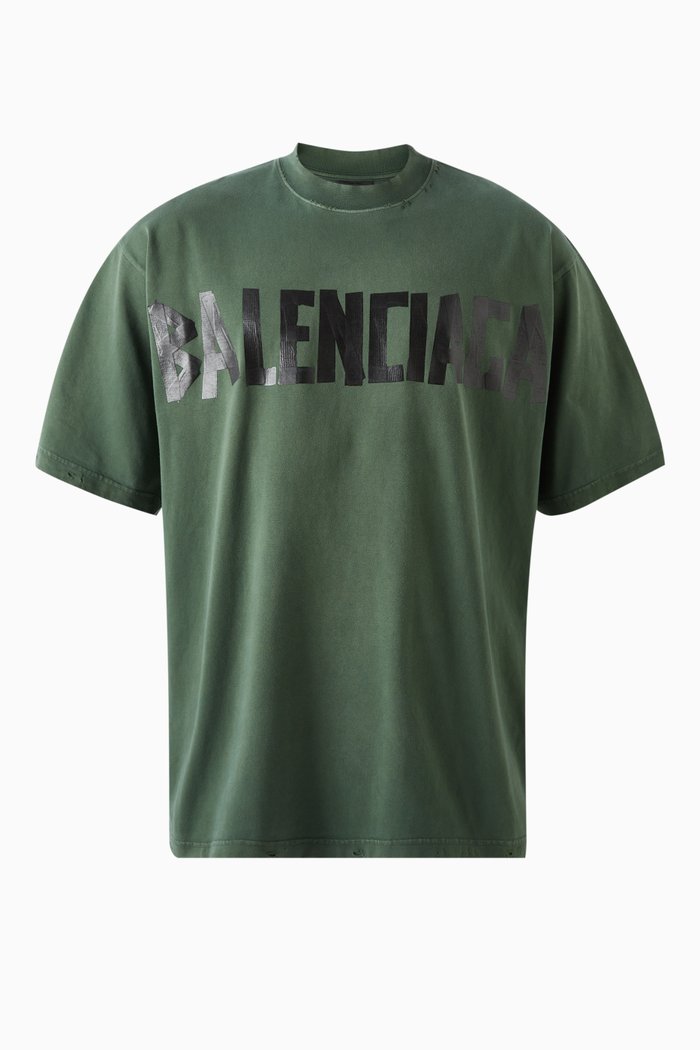 

Unisex Tape Type T-shirt in Vintage-jersey, Green