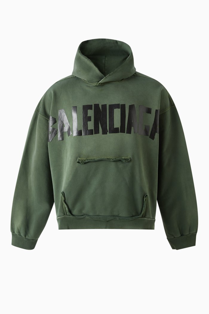 

Unisex Tape Type Hoodie in Archetype-fleece, Green