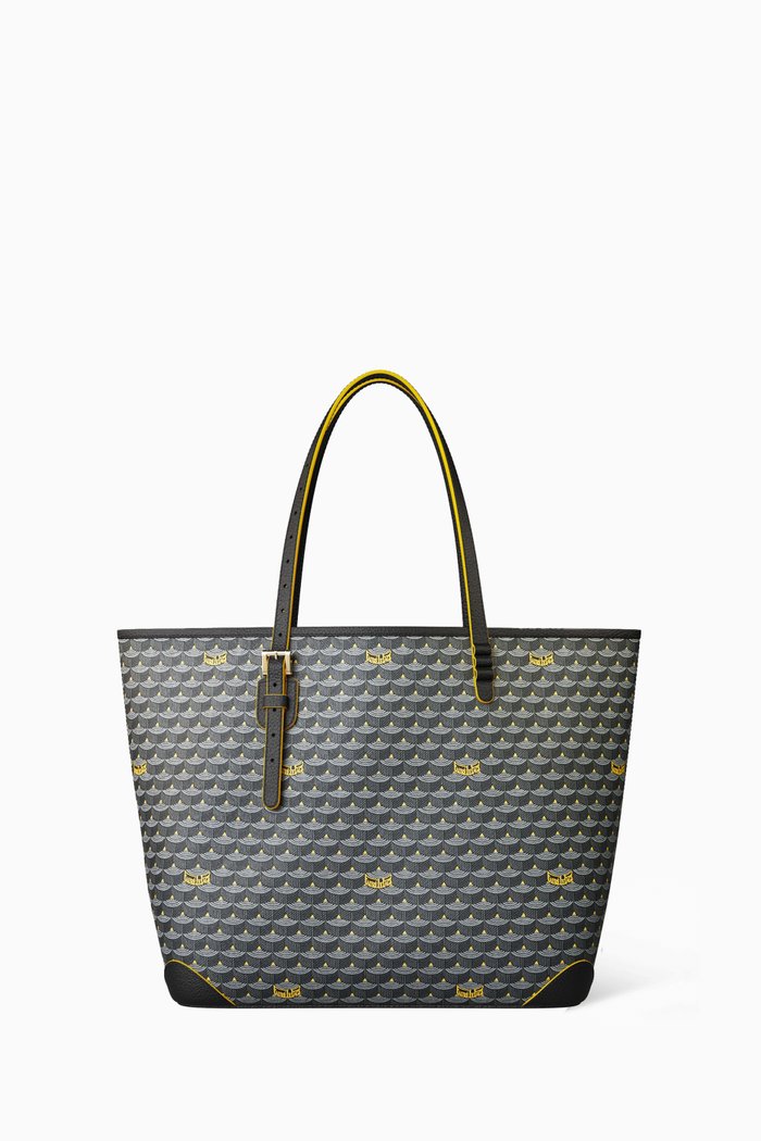 

Daily Battle 35 Tote Bag in Canvas & Leather, Grey