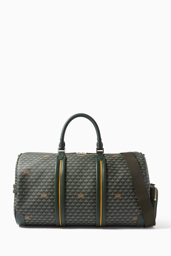 Dream Bag 47 in Canvas & Leather, Green