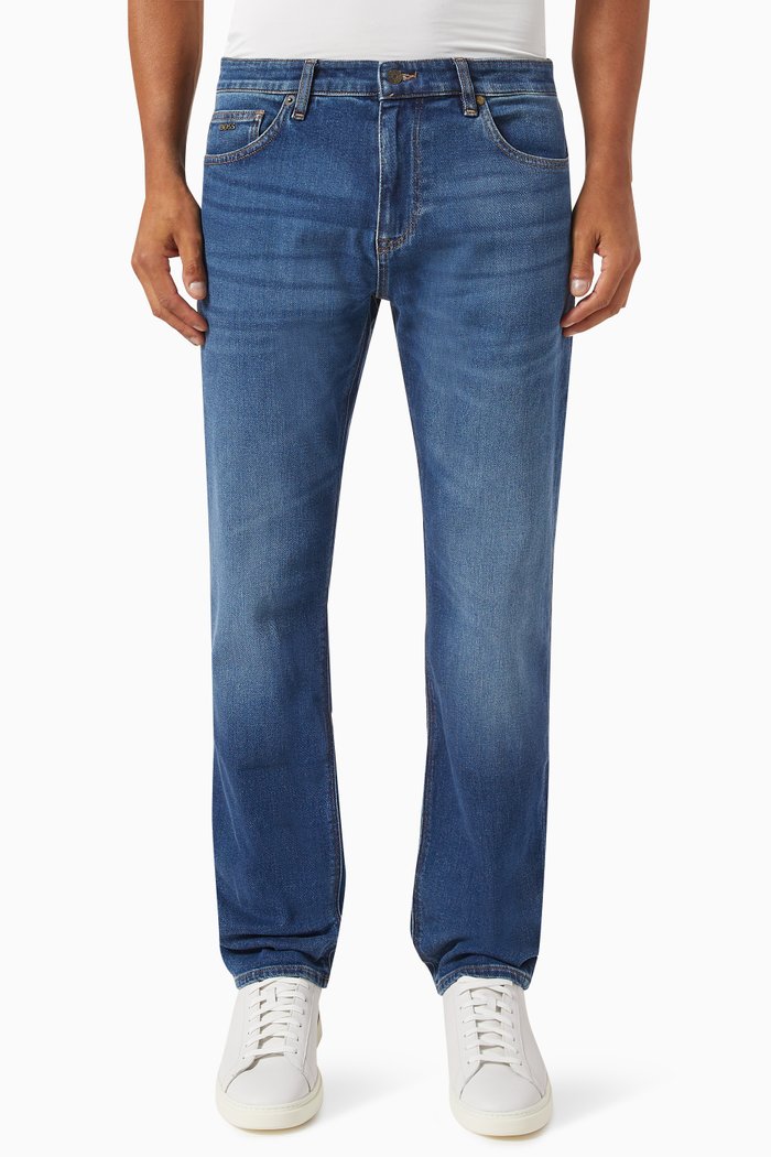 Maine Jeans in Cotton-denim, Blue