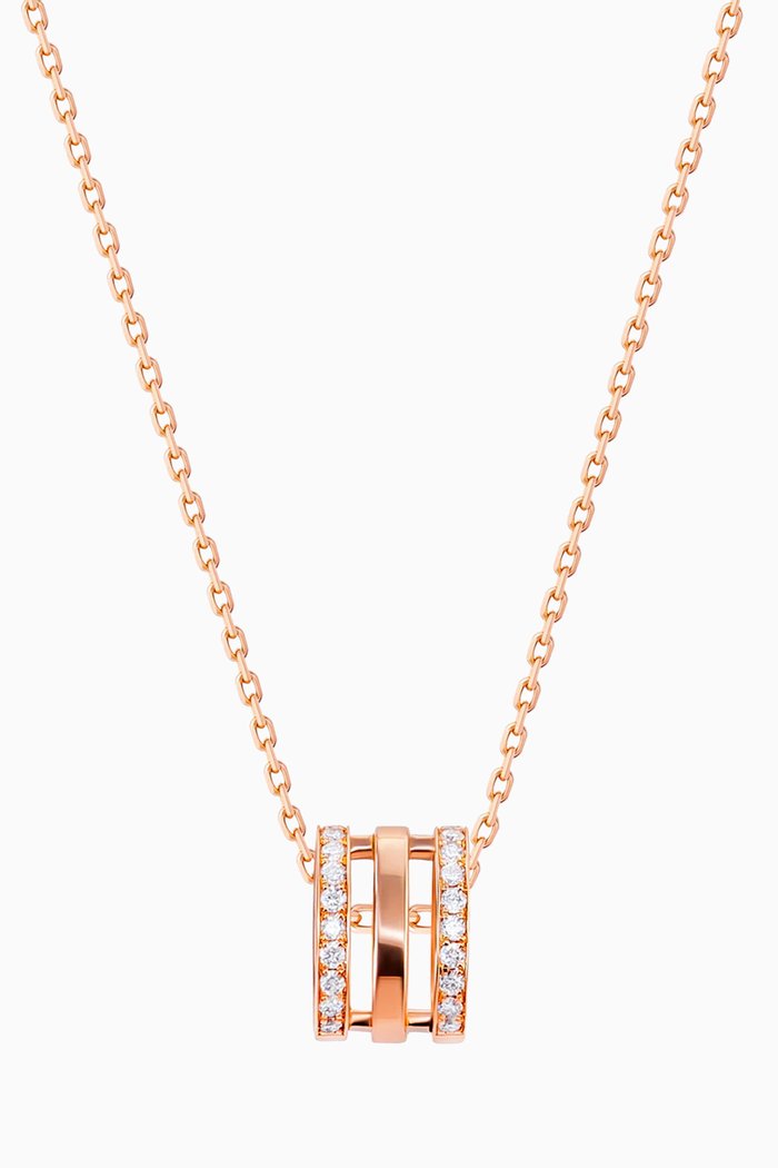 

Wid Diamond Necklace in 18kt Rose Gold