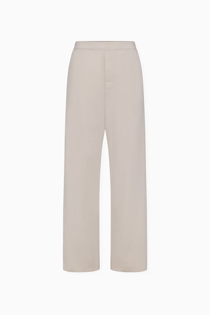 

Boyfriend Loose Pants in Cotton-jersey, Grey