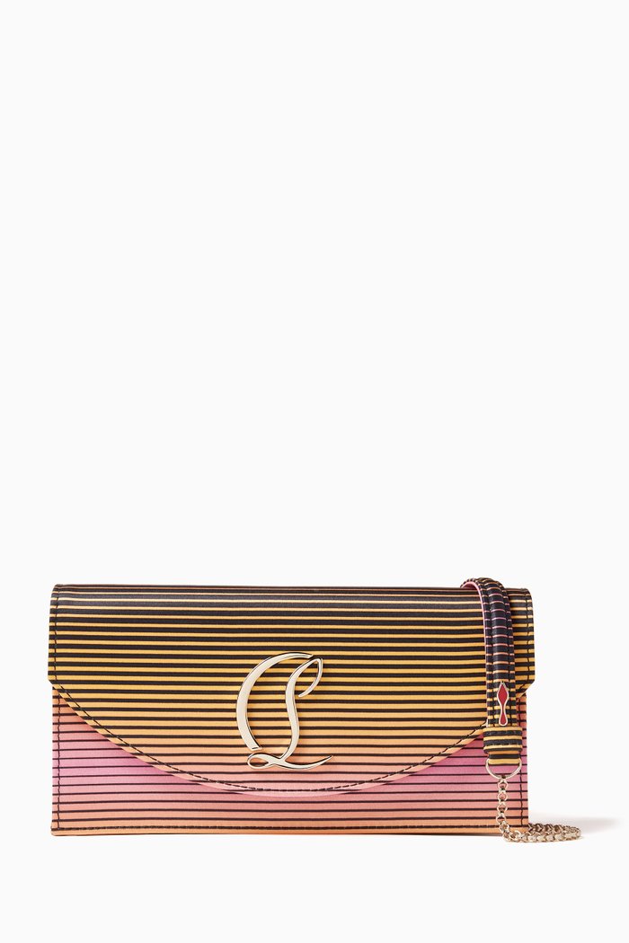 

Loubi54 Aftersun Clutch Bag in Satin-crepe, Multicolour