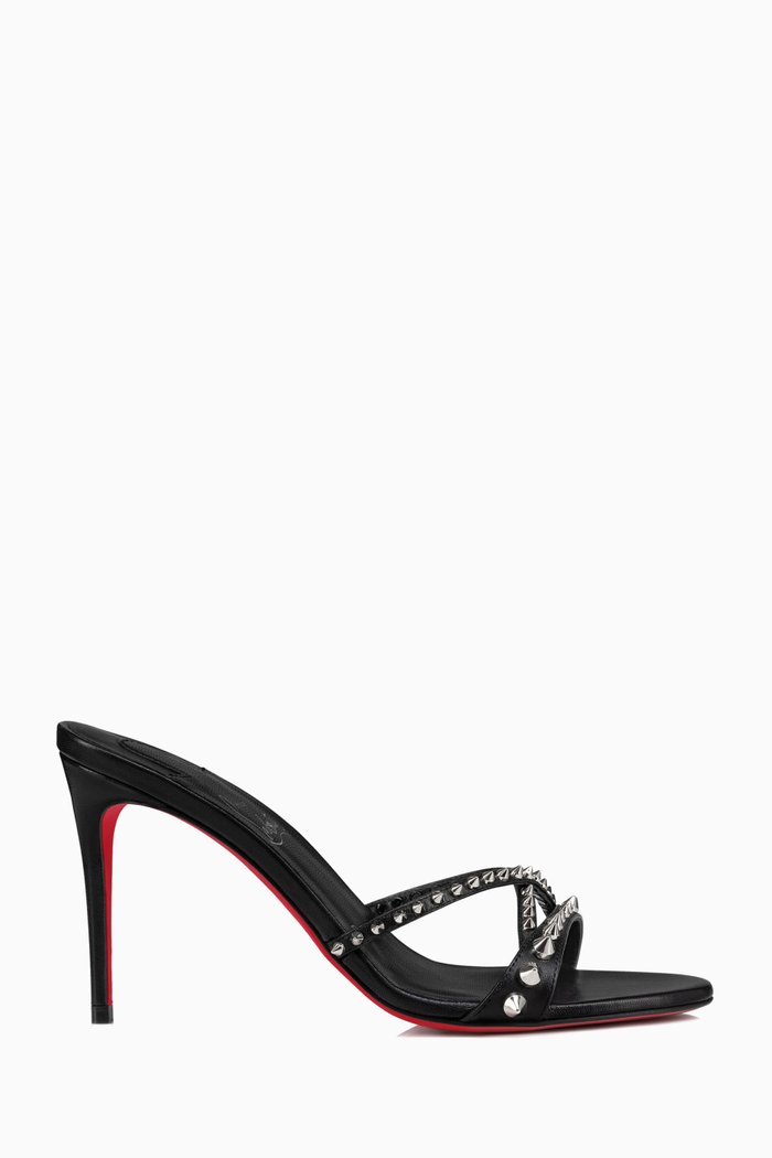 

Tatoosh Spikes 85 Mules in Leather, Black