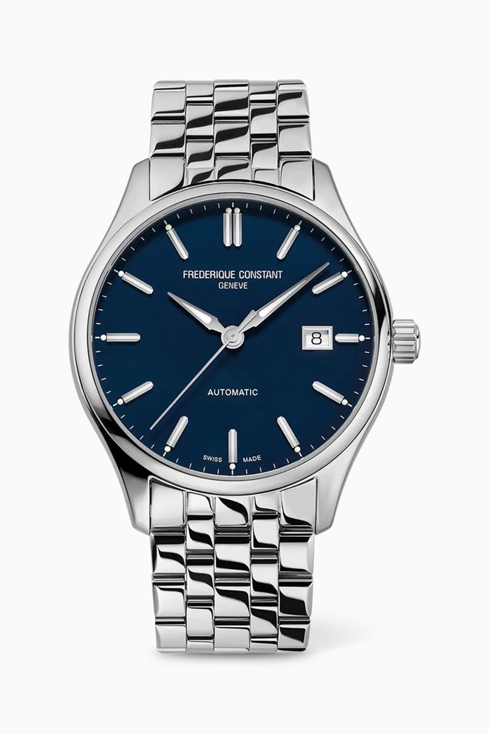 

Classics Index Automatic Watch in Stainless Steel, 40mm, Blue