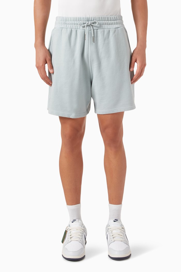 

Dudley Sweat Shorts in Organic Cotton, Blue