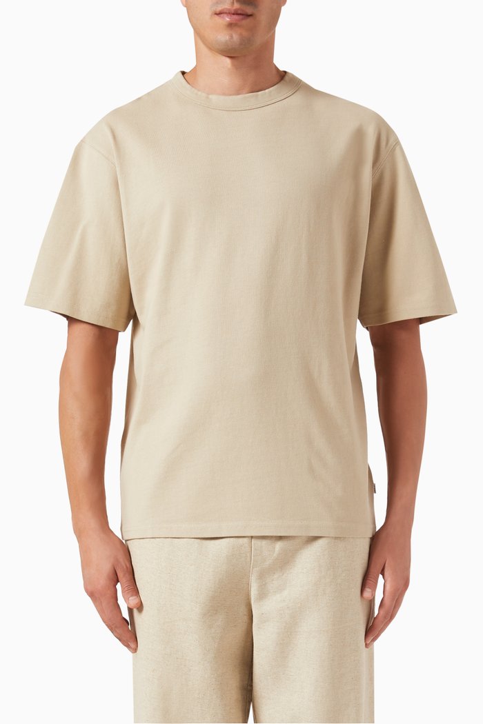 

Milton T-shirt in Organic Cotton, Neutral