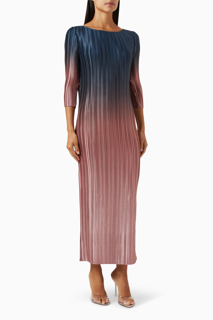 

Ombre Print Maxi Dress, Pink