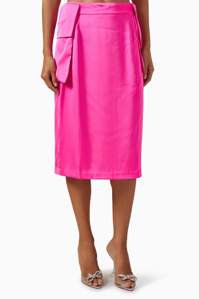

Pocket Pencil Skirt, Pink