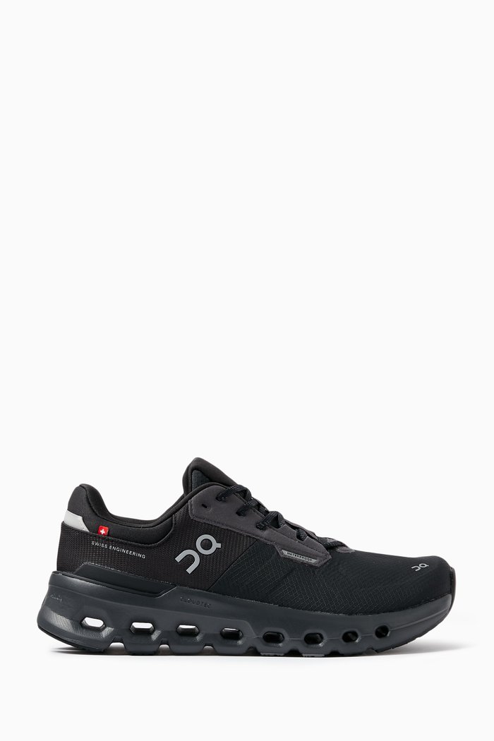

Cloudrunner Waterproof Sneakers in Mesh, Black