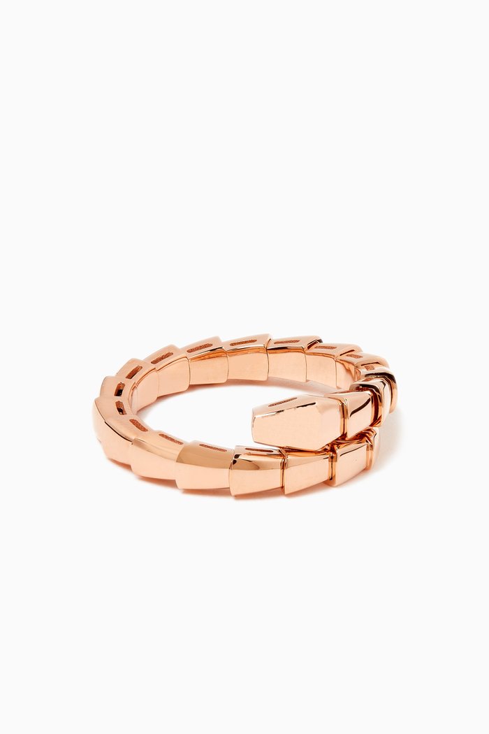 

Serpenti Viper Ring in 18kt Rose-gold