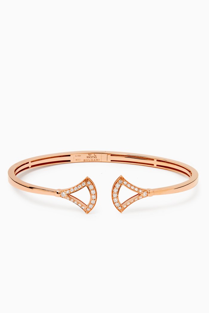 

Divas' Dream Diamond Pavé Bracelet in 18kt Rose Gold