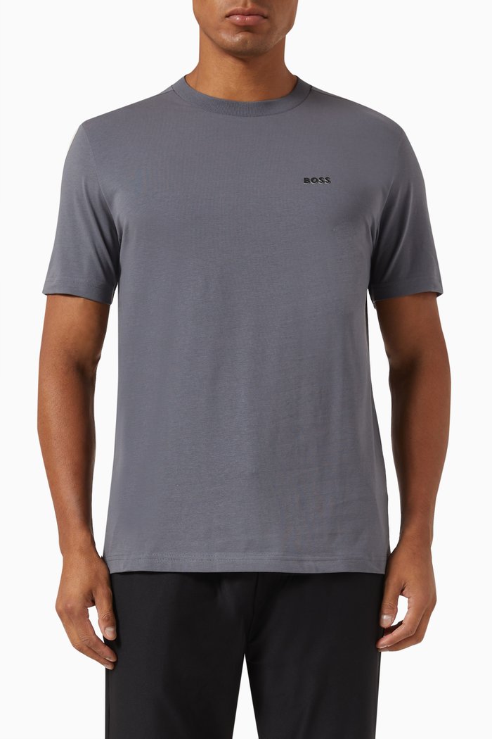 

Logo T-shirt in Cotton, Green