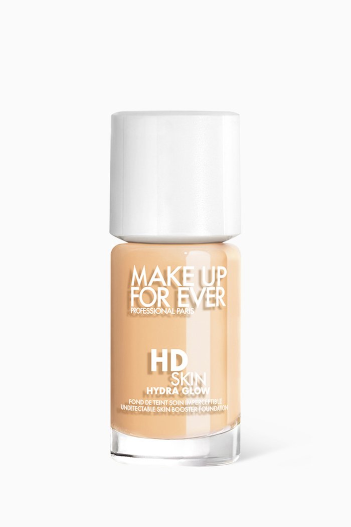 

1Y16 Warm Beige HD Skin Hydra Glow Foundation, 30ml, Colourless