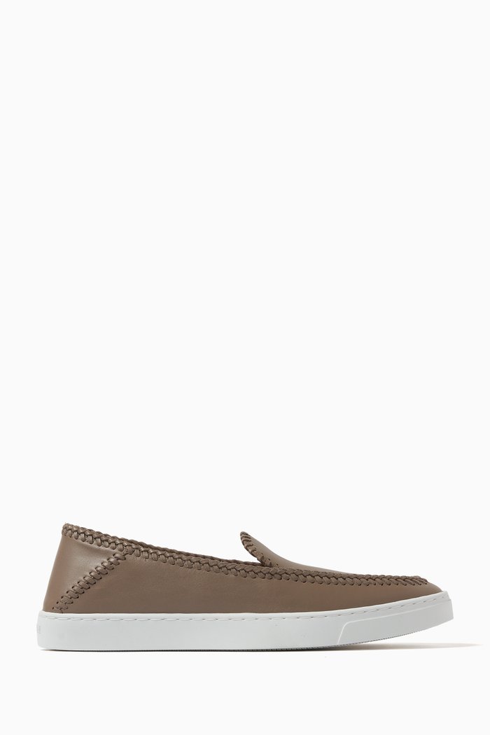 

Slip-on Shoes in Calfskin-leather, Neutral