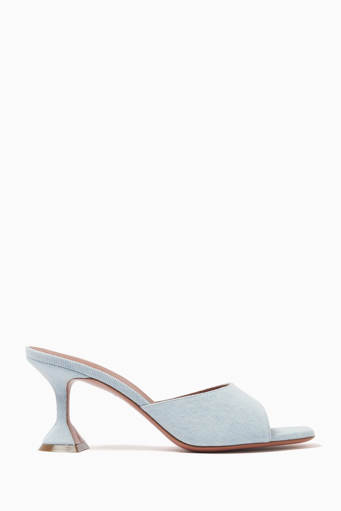 

Lupita Slip On 70 Mules in Denim, Blue