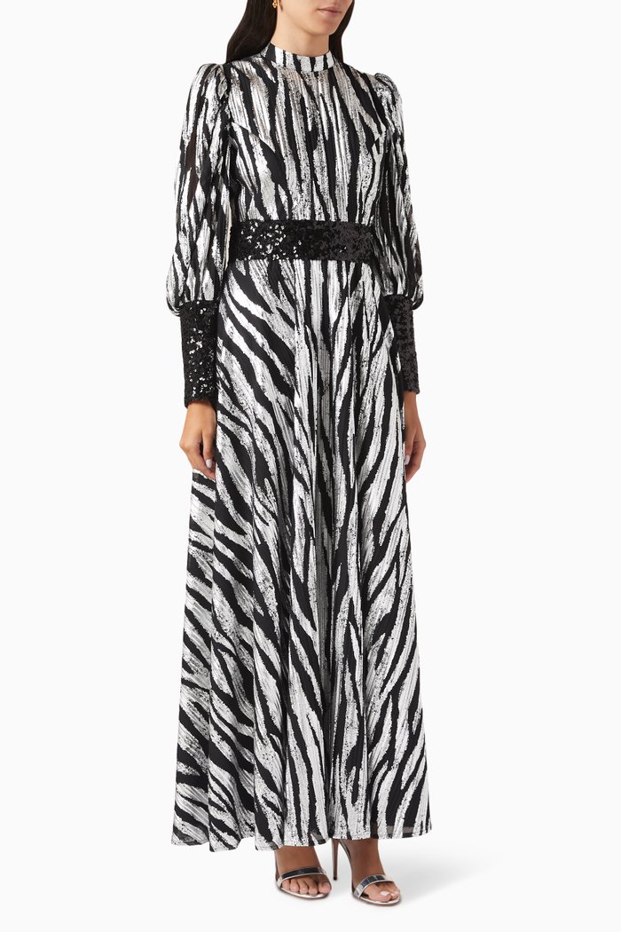 

Dyana Sequin-embellished Maxi Dress, Black