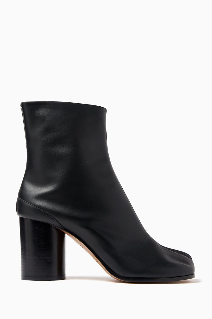 

Tabi 80 Boots in Lambskin Leather, Black