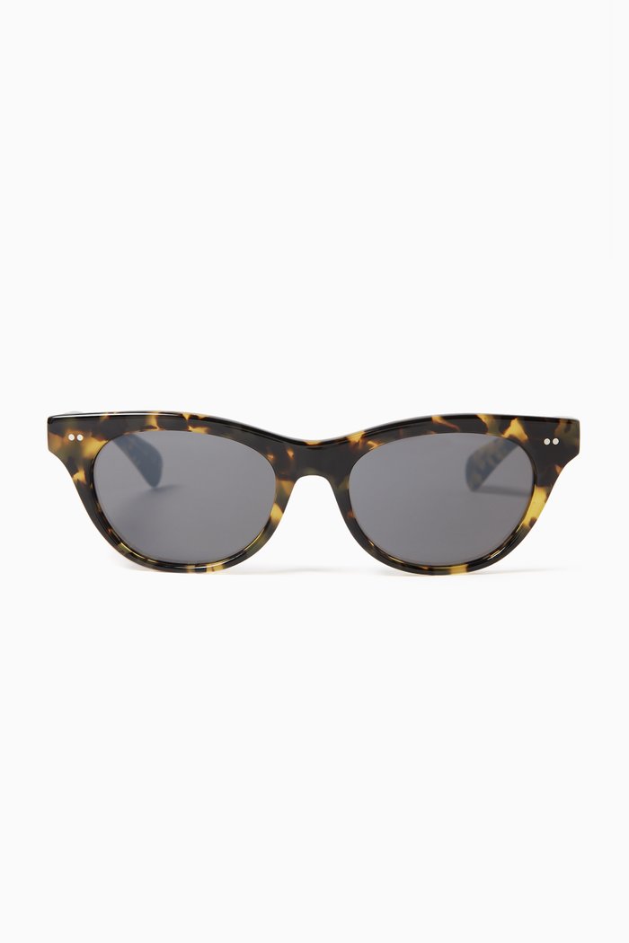 

Butterfly Sunglasses in Acetate, Black