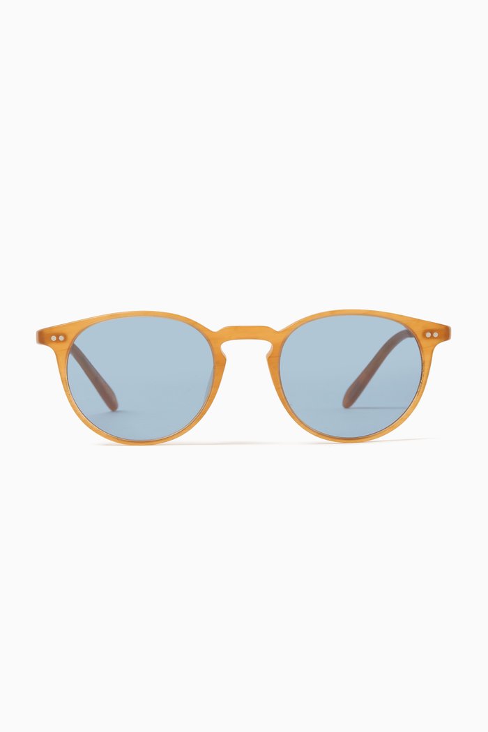 

Riley Sunglasses in Acetate, Orange