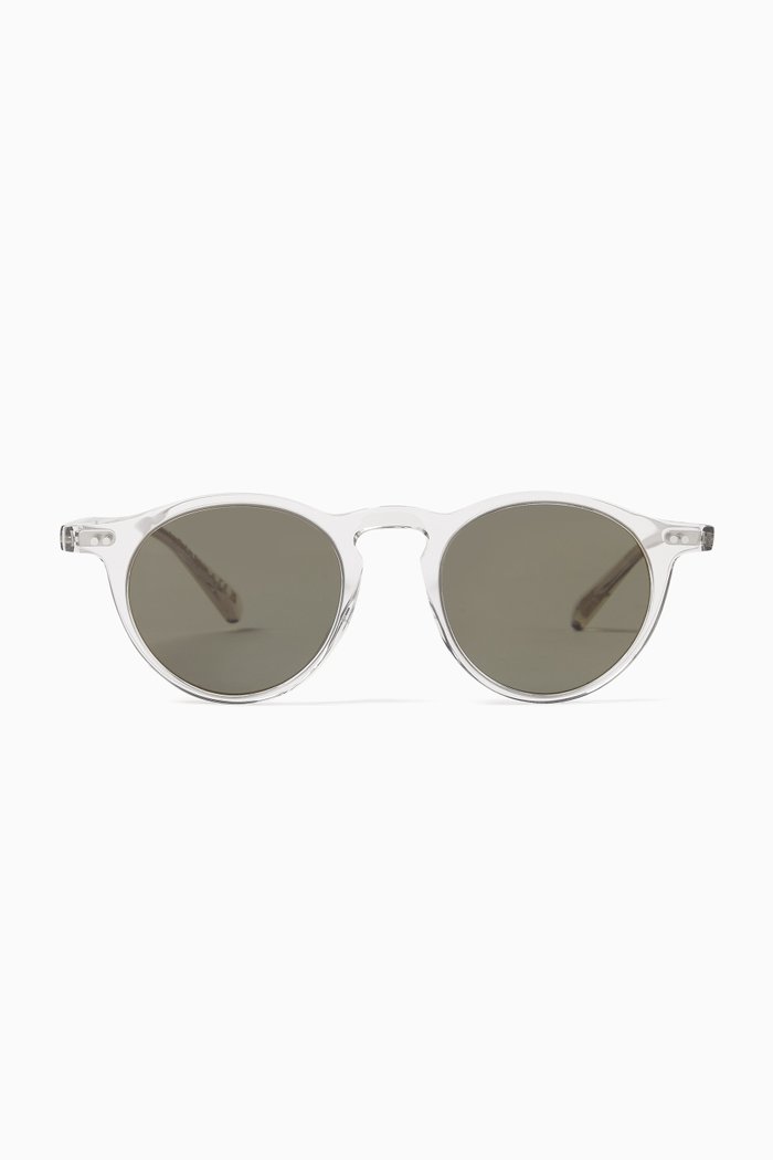 

OP-13 Sunglasses in Acetate, White