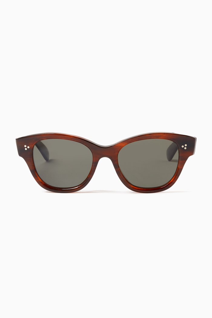 

Oliver Peoples Roella Sunglasses in Acetate, Brown
