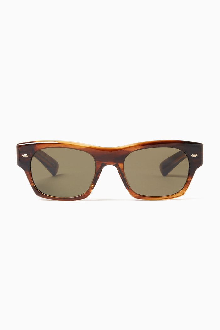 

Kasdan Sunglasses in Acetate, Brown
