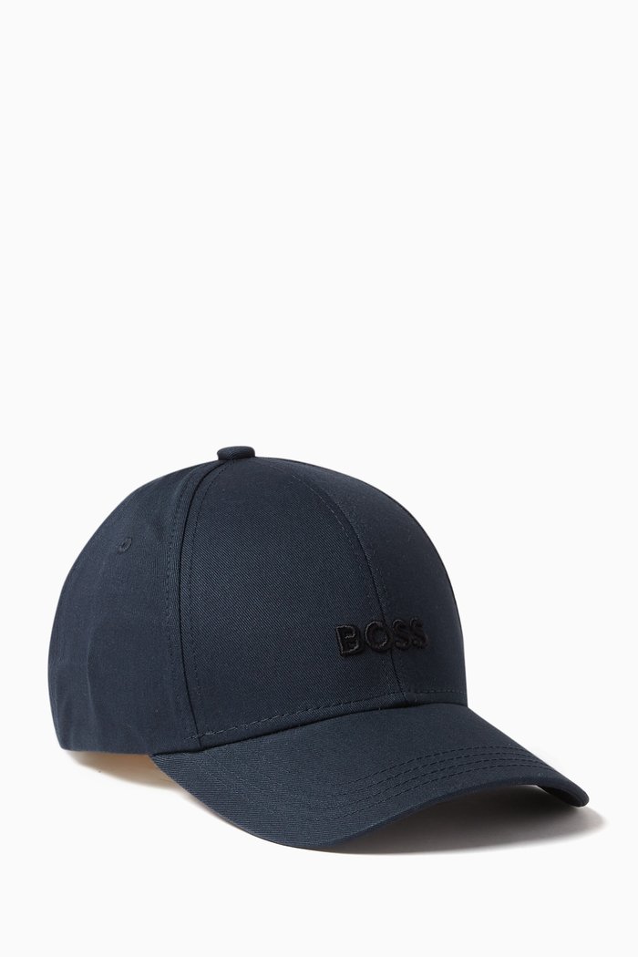 

Logo-embroidered Cap in Cotton-twill, Blue